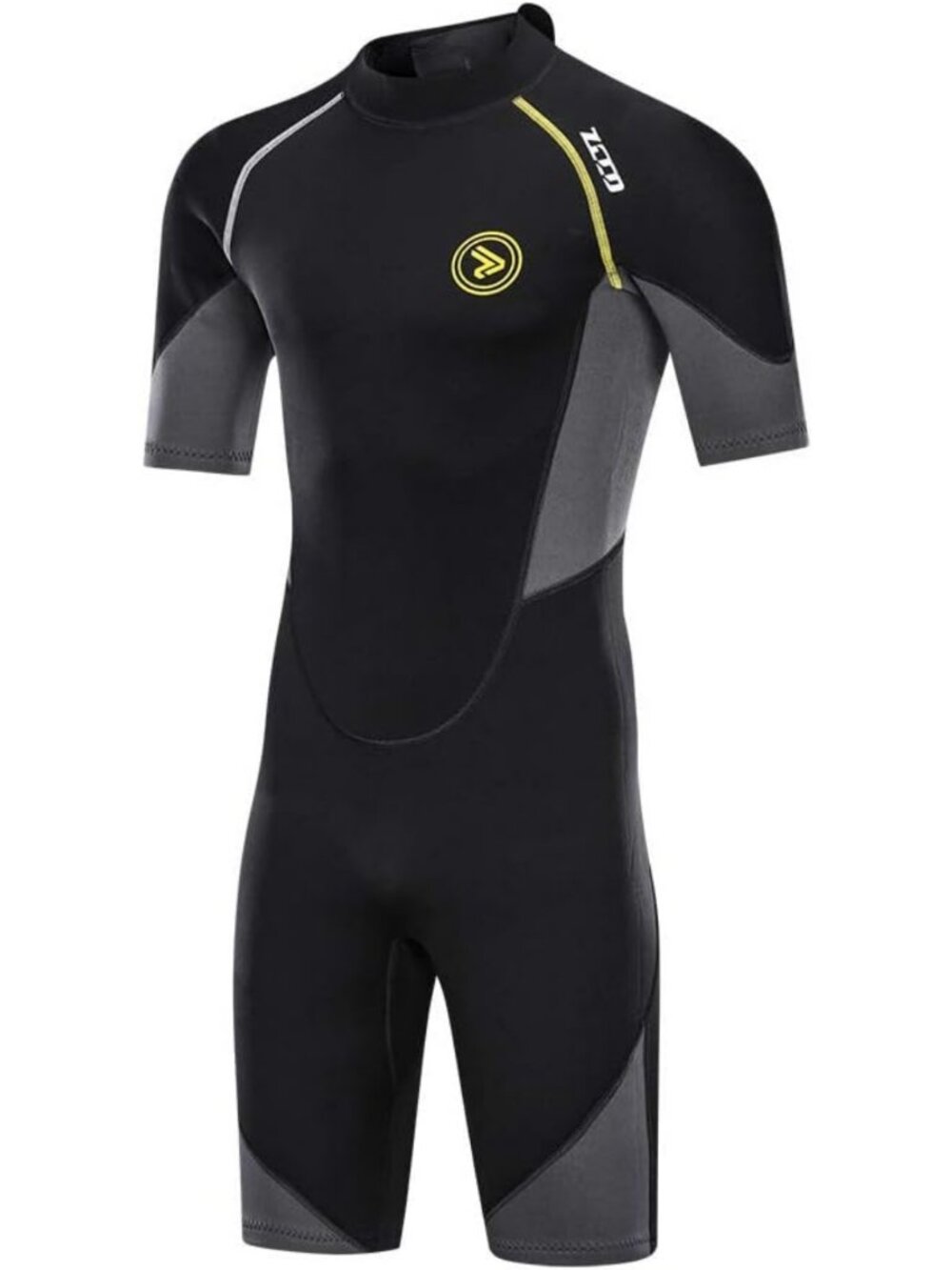 Premium Neoprene Men's Shorty Wetsuit 1.5/3mm for Surfing, Snorkeling & Diving